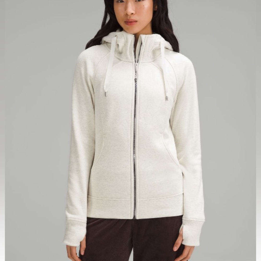 Lululemon scuba plush zip up hoodie sz6